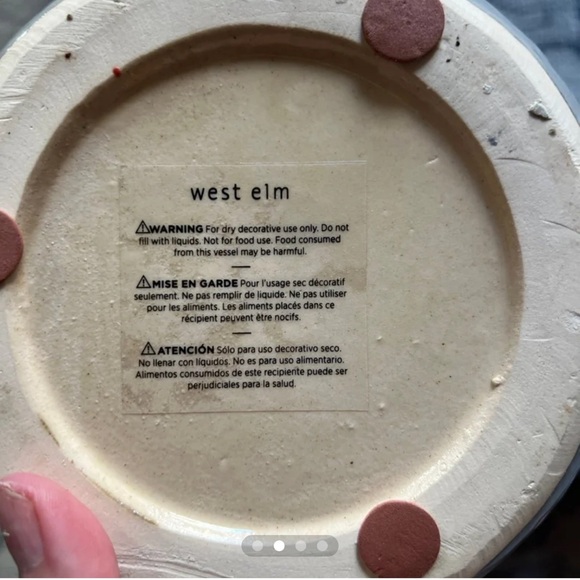 West Elm Ceramic Vase Set - Picture 4 of 4